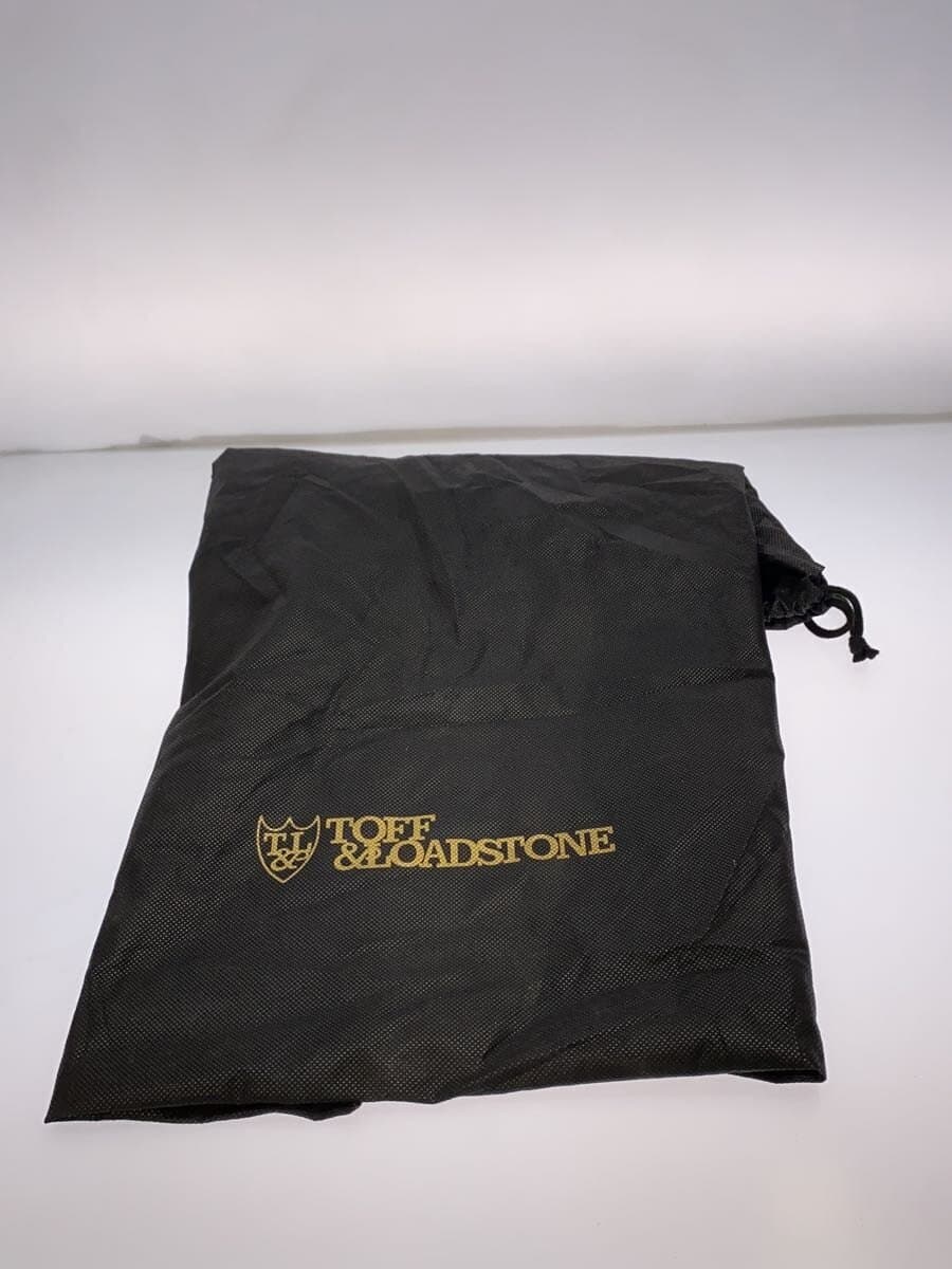 TOFF&LOADSTONE Flap Shoulder Bag Leather NVY Solid Color 7