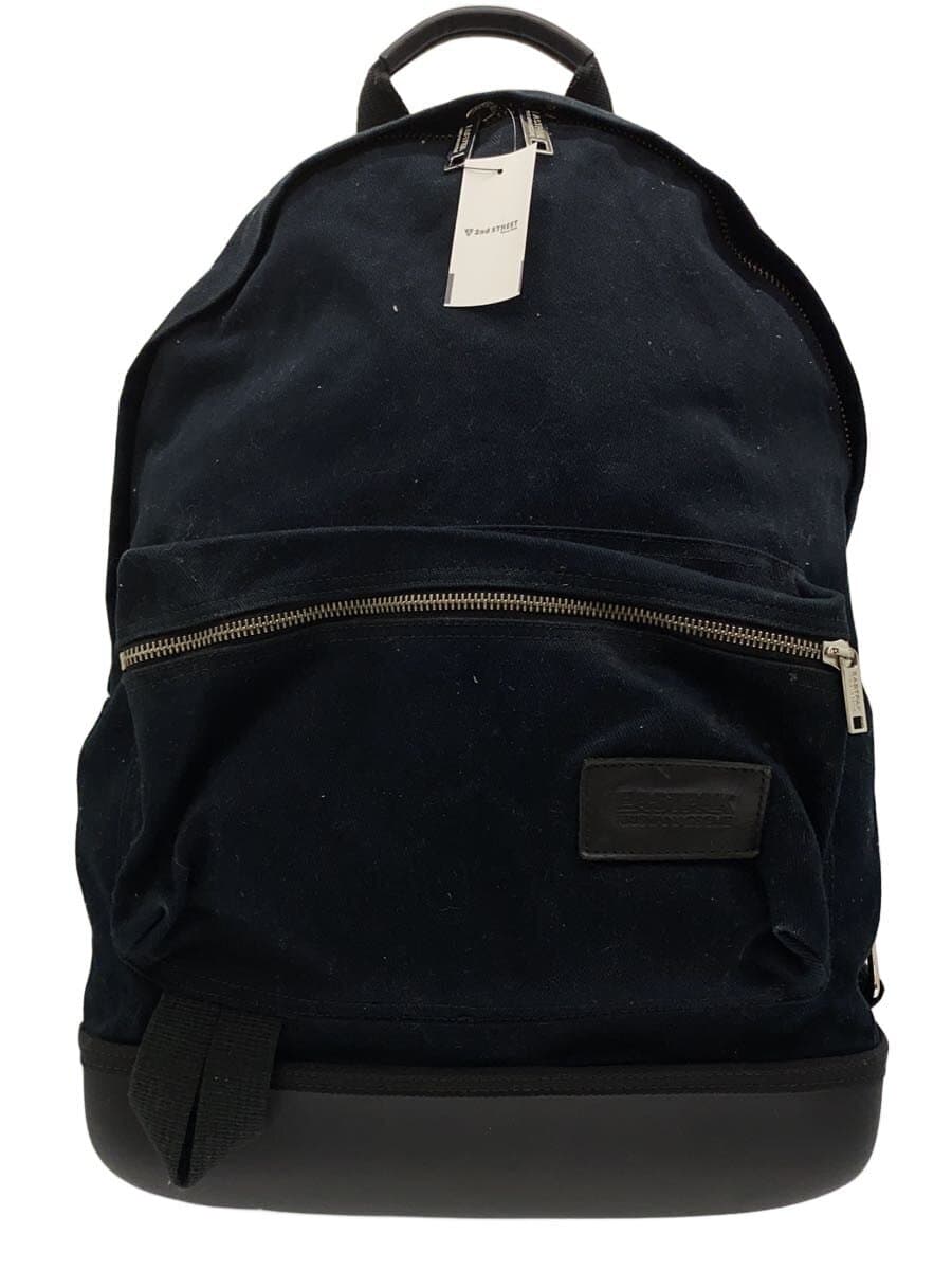KRISVANASSCHE × EASTPAK Backpack Canvas Black Solid Color