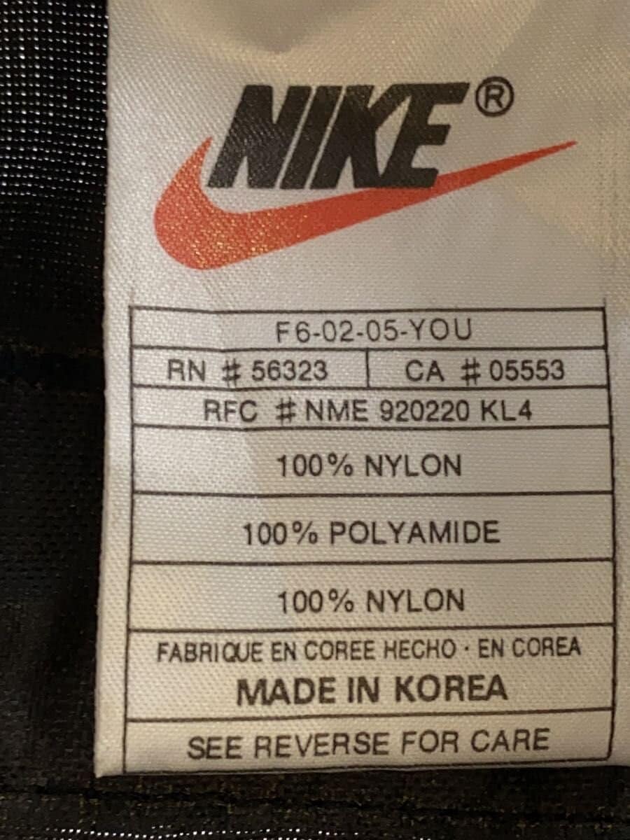 NIKE 90s Vintage Backpack Nylon Black 5