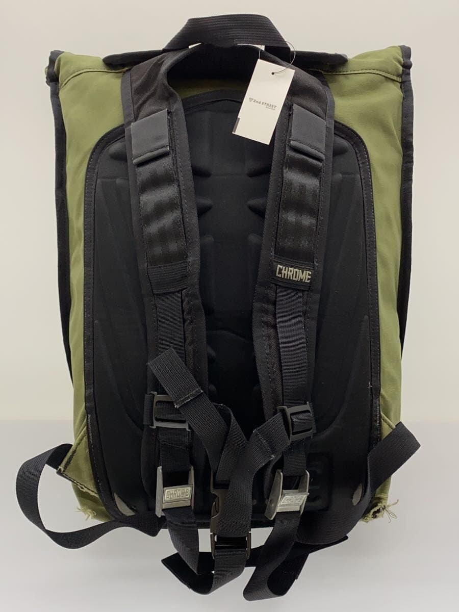 CHROMEIVAN Roll-Top Backpack Made in the USA Backpack Canvas KHK Some wear on 3