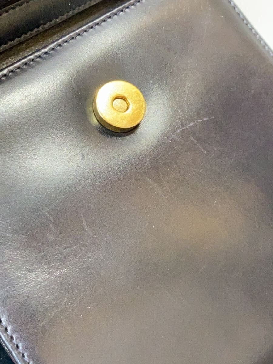 Salvatore Ferragamo Varalibon 2-Way Flap Handbag Leather Gold Hardware Made in 7