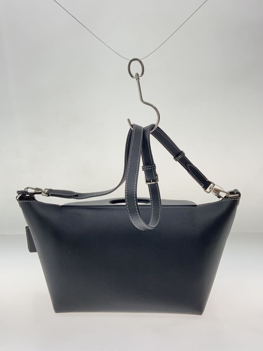 BURBERRY Shoulder Bag Black 2-Way Handbag 3