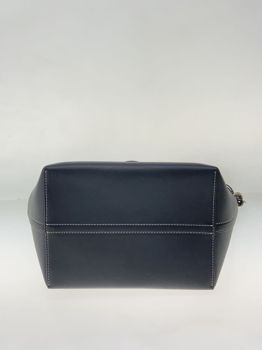 BURBERRY Shoulder Bag Black 2-Way Handbag 4