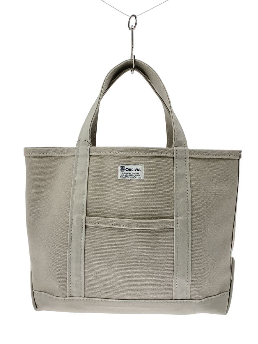 ORCIVAL Tote Bag Canvas Gray KY22-112-01