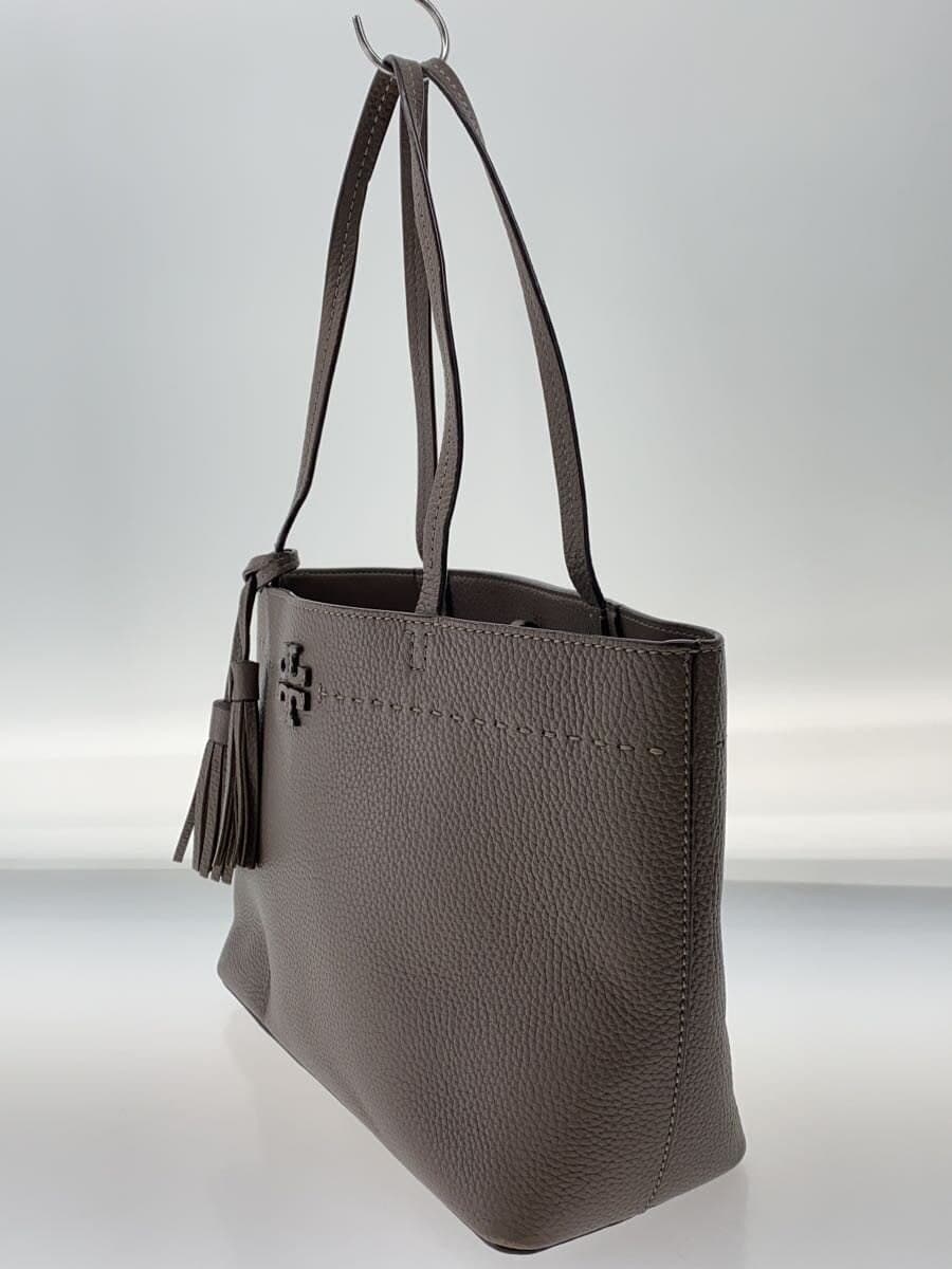 TORY BURCH Bag Leather Gray 2