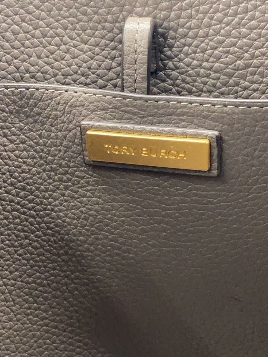 TORY BURCH Bag Leather Gray 6