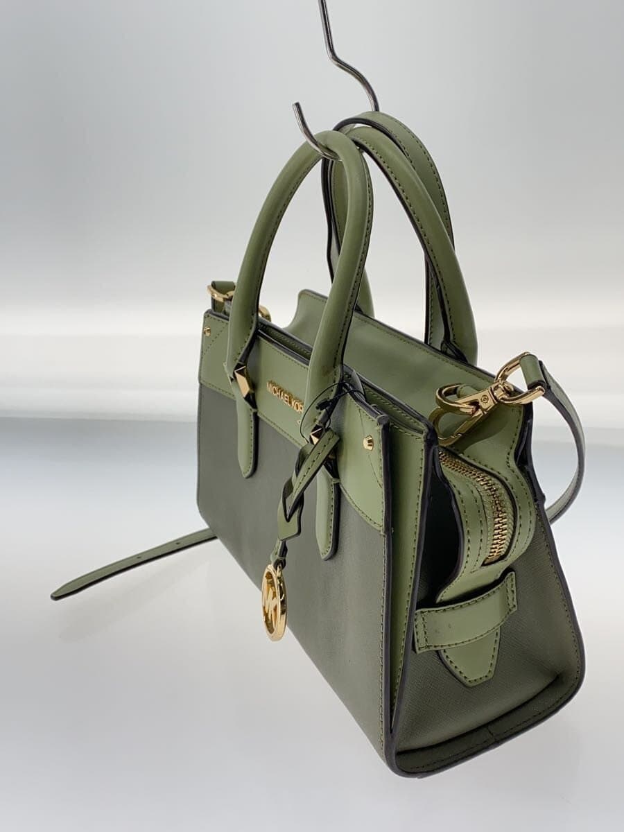 MICHAEL KORS Shoulder Bag Green 35H1G9MS2T 2-Way Handbag 2