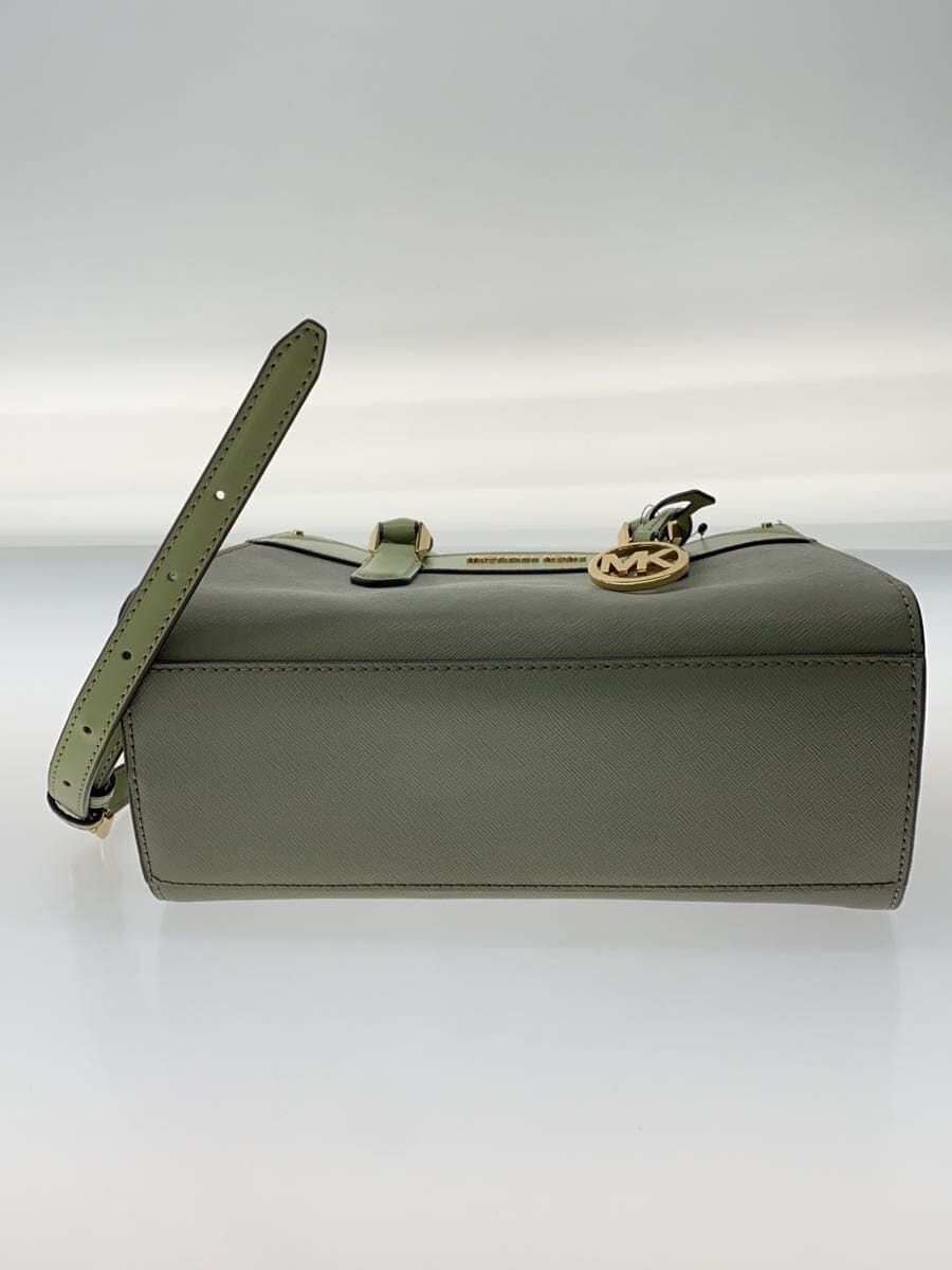 MICHAEL KORS Shoulder Bag Green 35H1G9MS2T 2-Way Handbag 4
