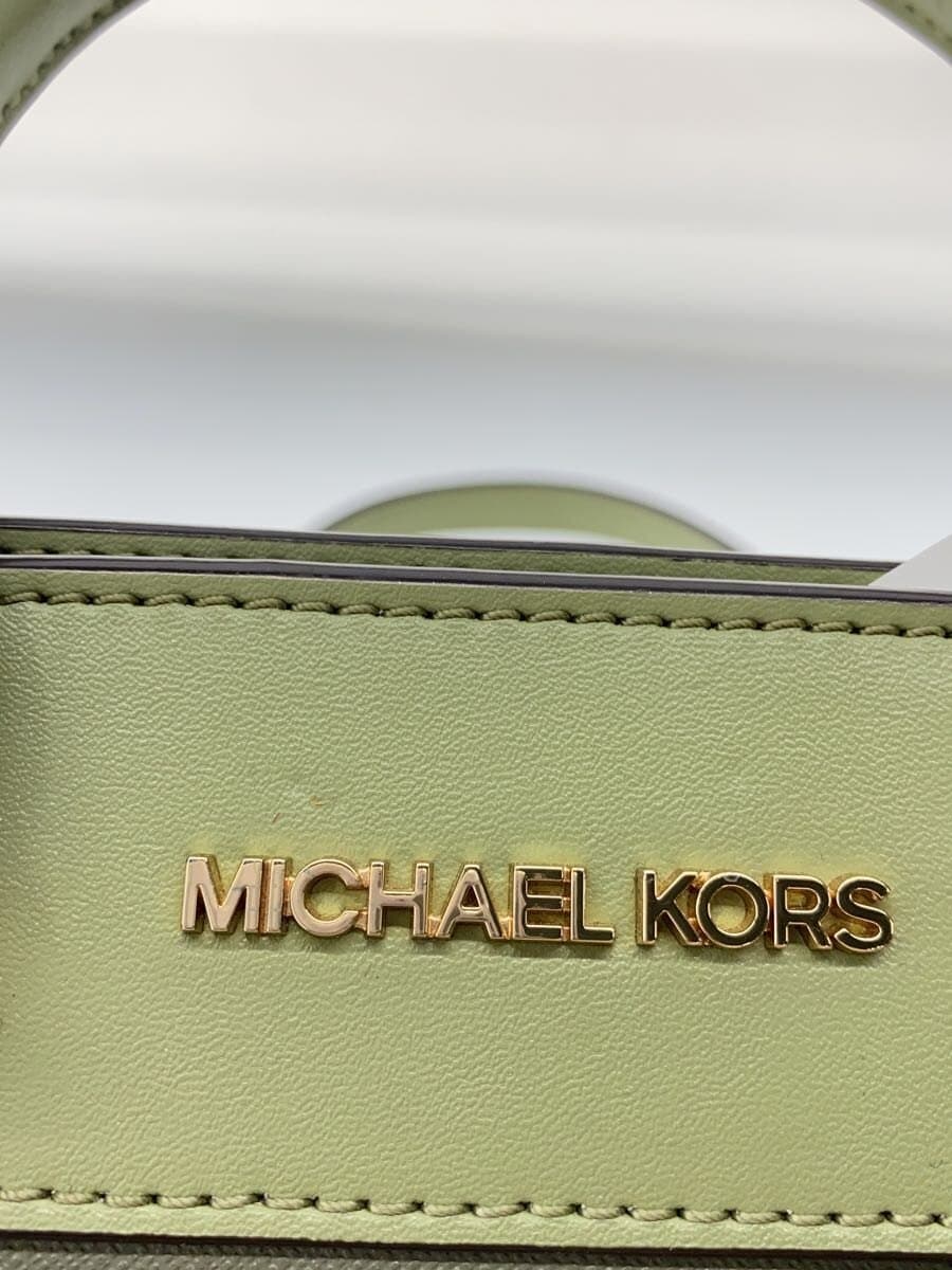 MICHAEL KORS Shoulder Bag Green 35H1G9MS2T 2-Way Handbag 5
