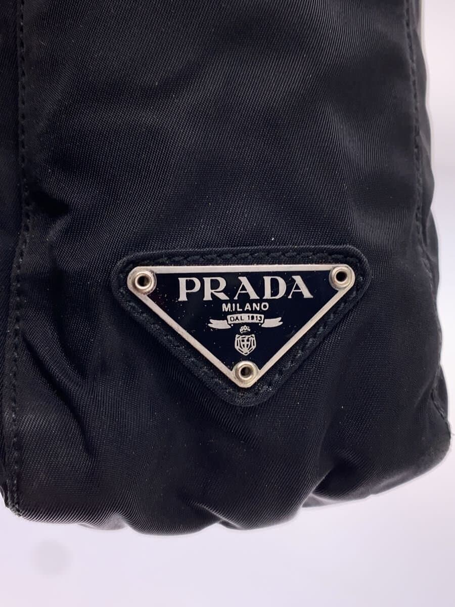 PRADA Tote Bag Nylon Black 5