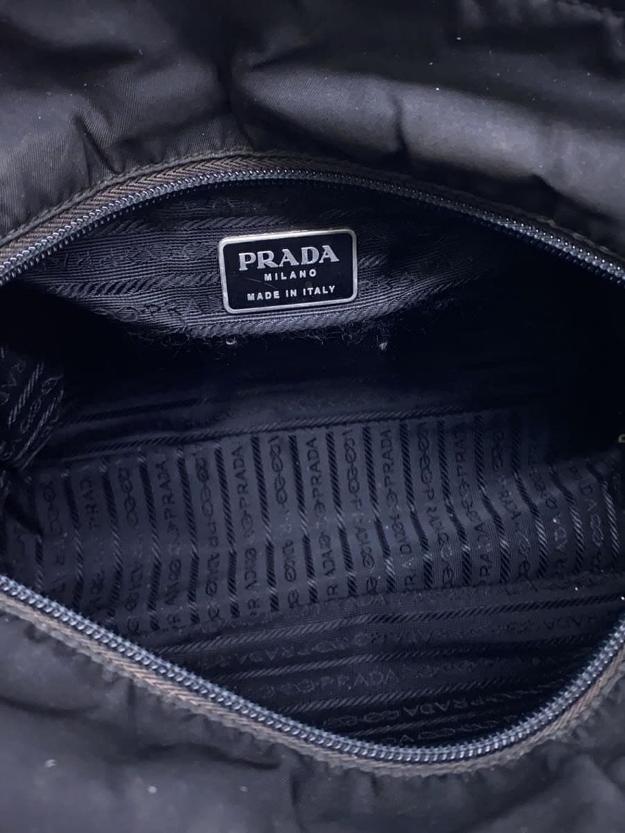 PRADA Tote Bag Nylon Black 6