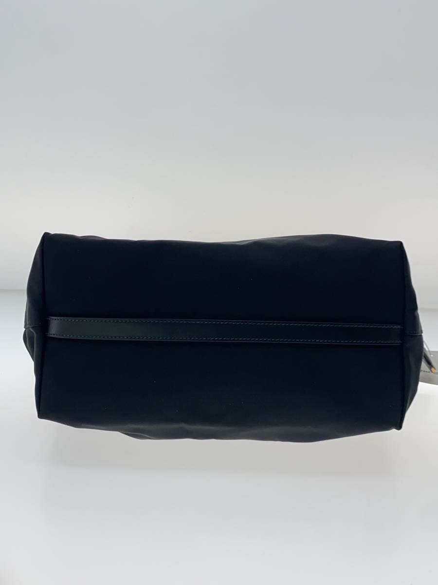 PRADA Shoulder Bag Nylon Black 1BA104 2-Way Handbag 4