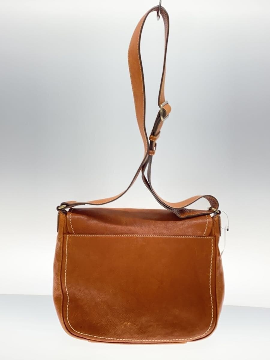 Tsuchiya Kaban Shoulder Bag Leather Brown 3