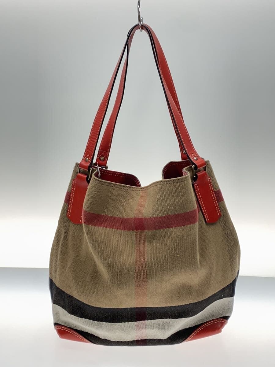 BURBERRY Tote Bag -- Multicolor Check 3