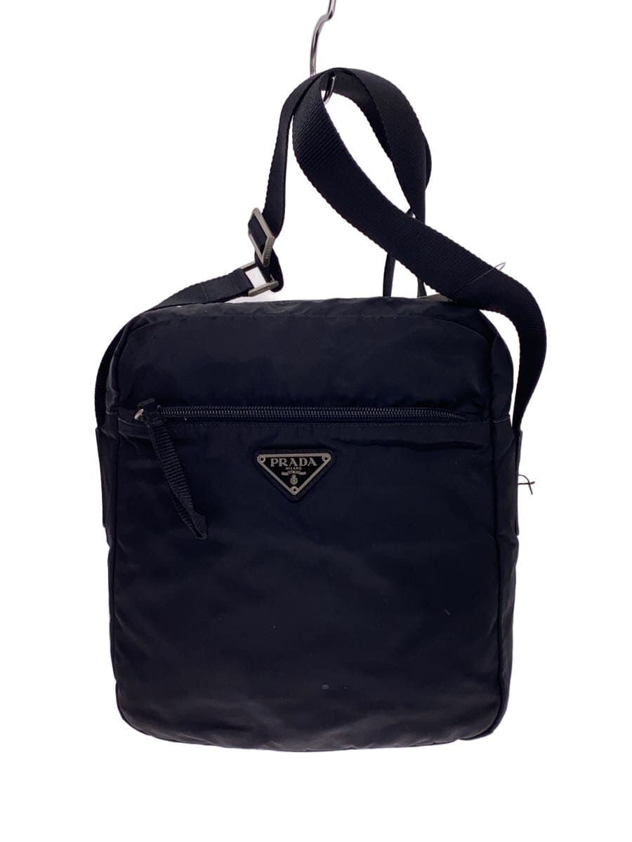 PRADA Shoulder Bag Nylon Black