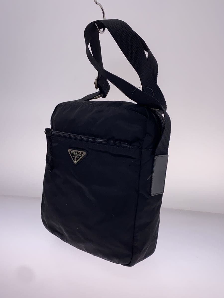 PRADA Shoulder Bag Nylon Black 2
