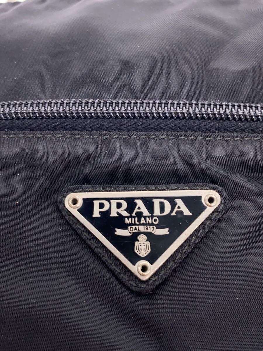 PRADA Shoulder Bag Nylon Black 5