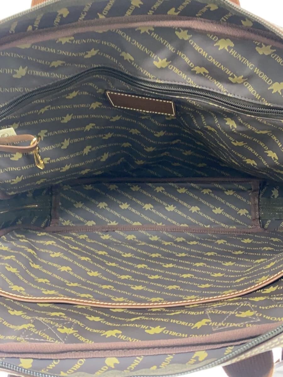 HUNTING WORLD Handbag Khaki Shoulder Bag 2-Way 6