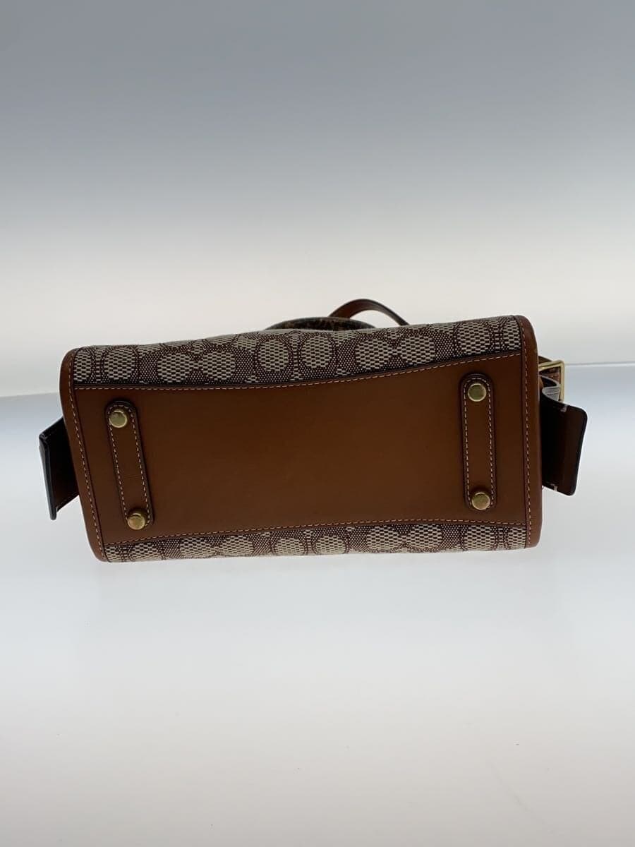 COACH Shoulder Bag Brown All Over Pattern C5467 Rogue 25 2-Way Handbag 4