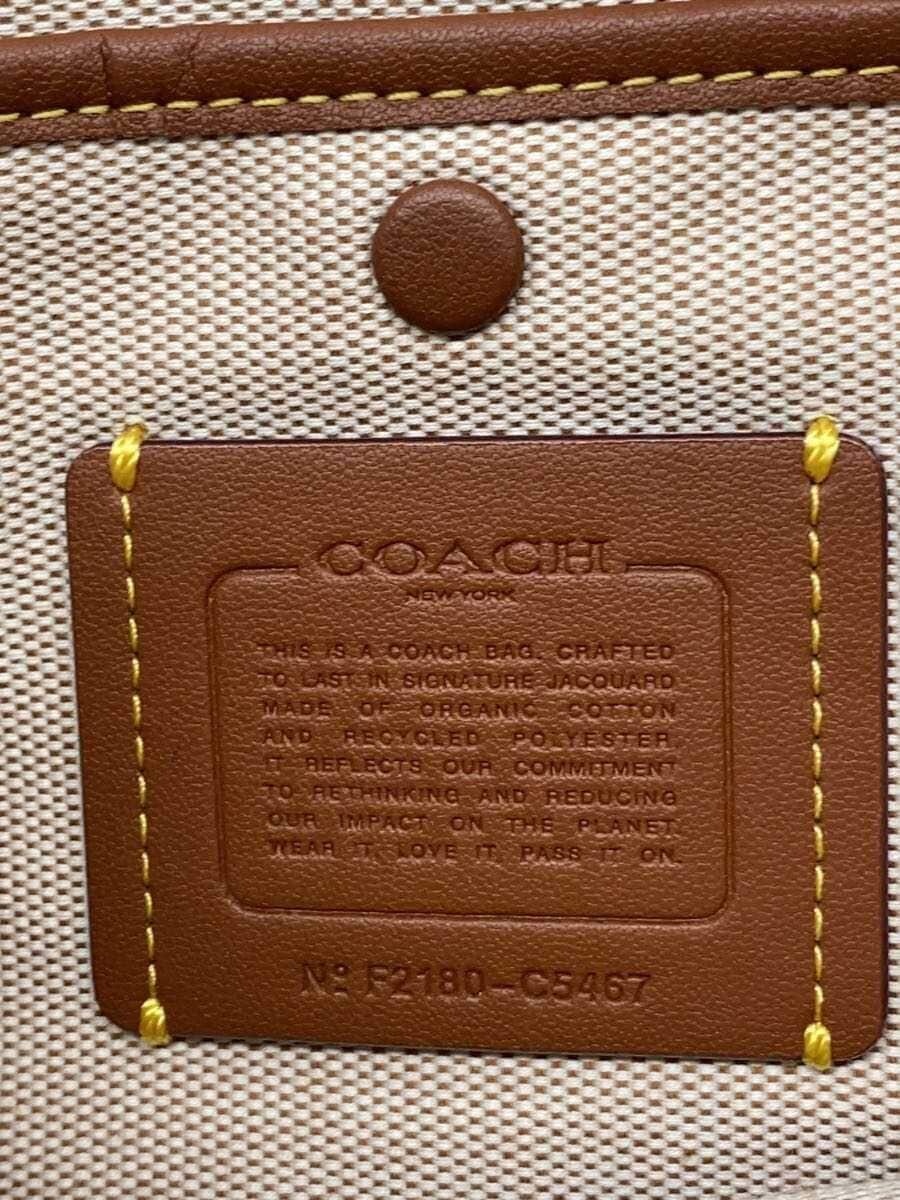 COACH Shoulder Bag Brown All Over Pattern C5467 Rogue 25 2-Way Handbag 5