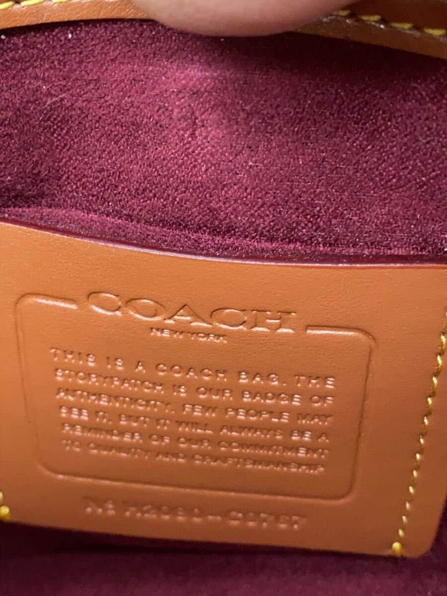 COACH Shoulder Bag Brown All Over Pattern C0767 5