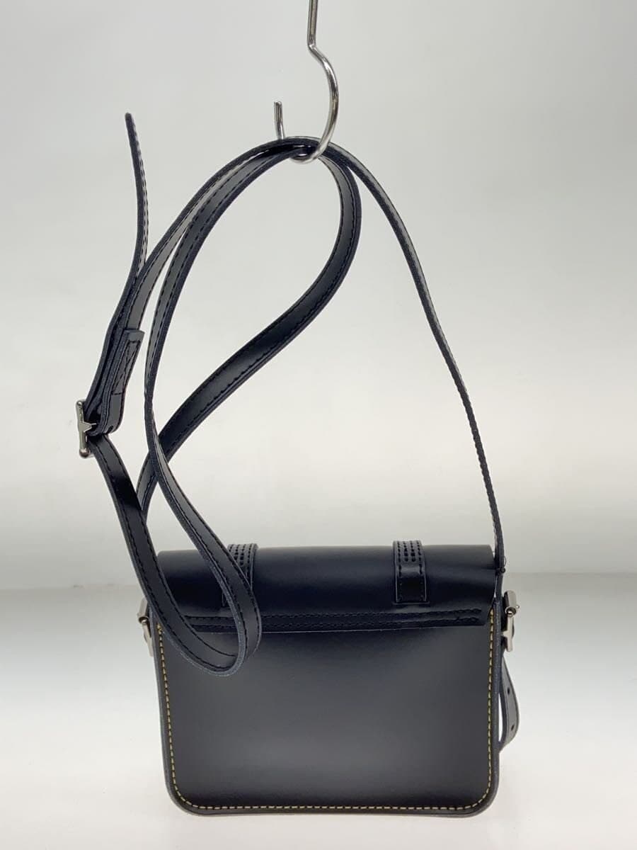 Dr. Martens shoulder bag leather black AB098001 7-inch satchel bag 3