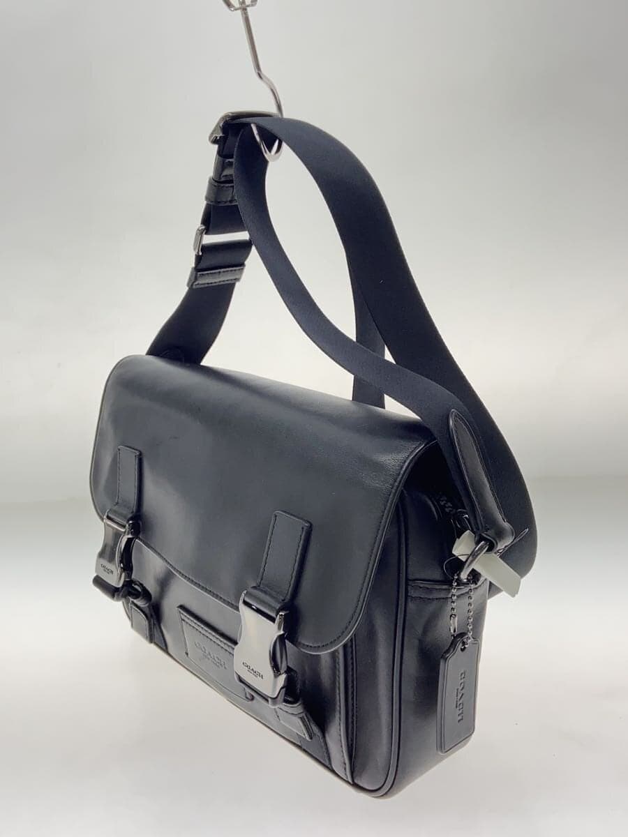 COACH shoulder bag leather black C2715 2