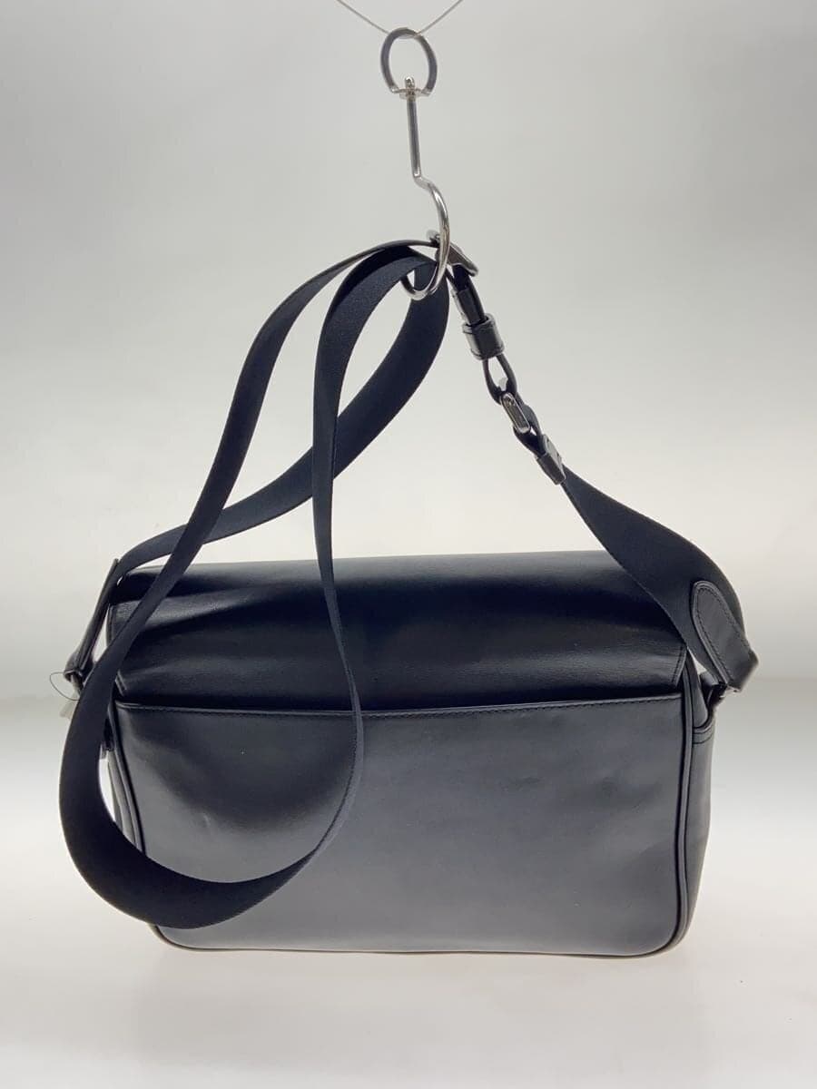 COACH shoulder bag leather black C2715 3