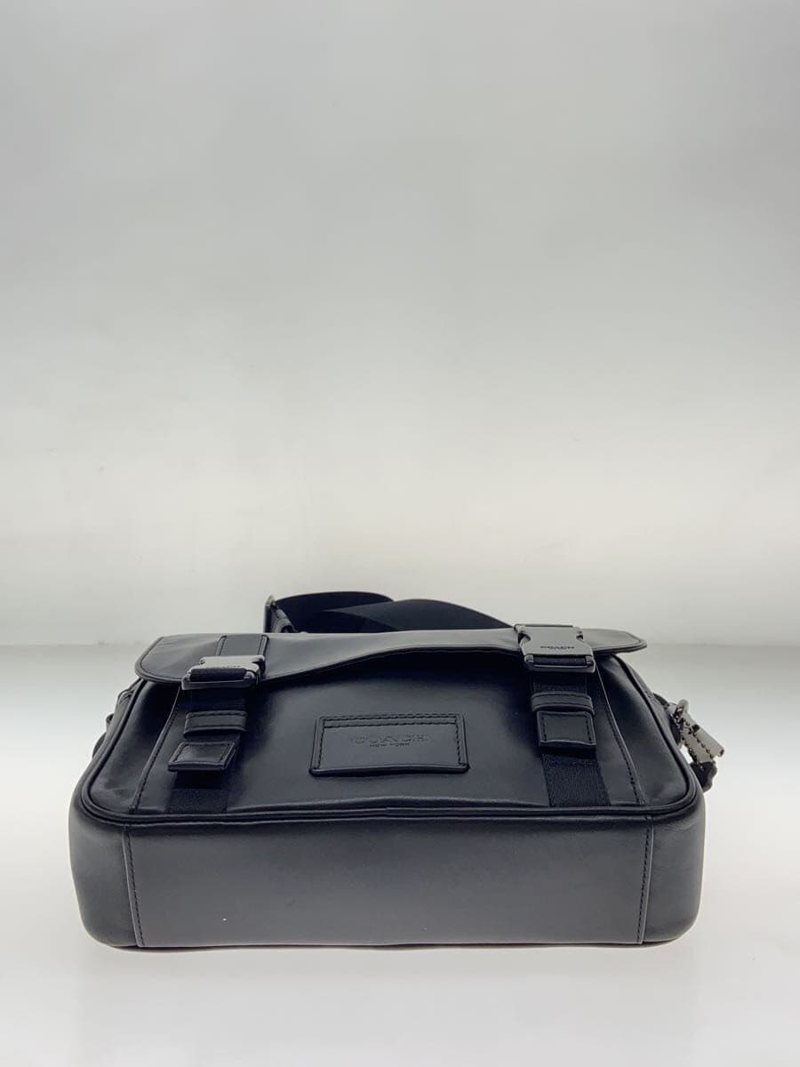 COACH shoulder bag leather black C2715 4