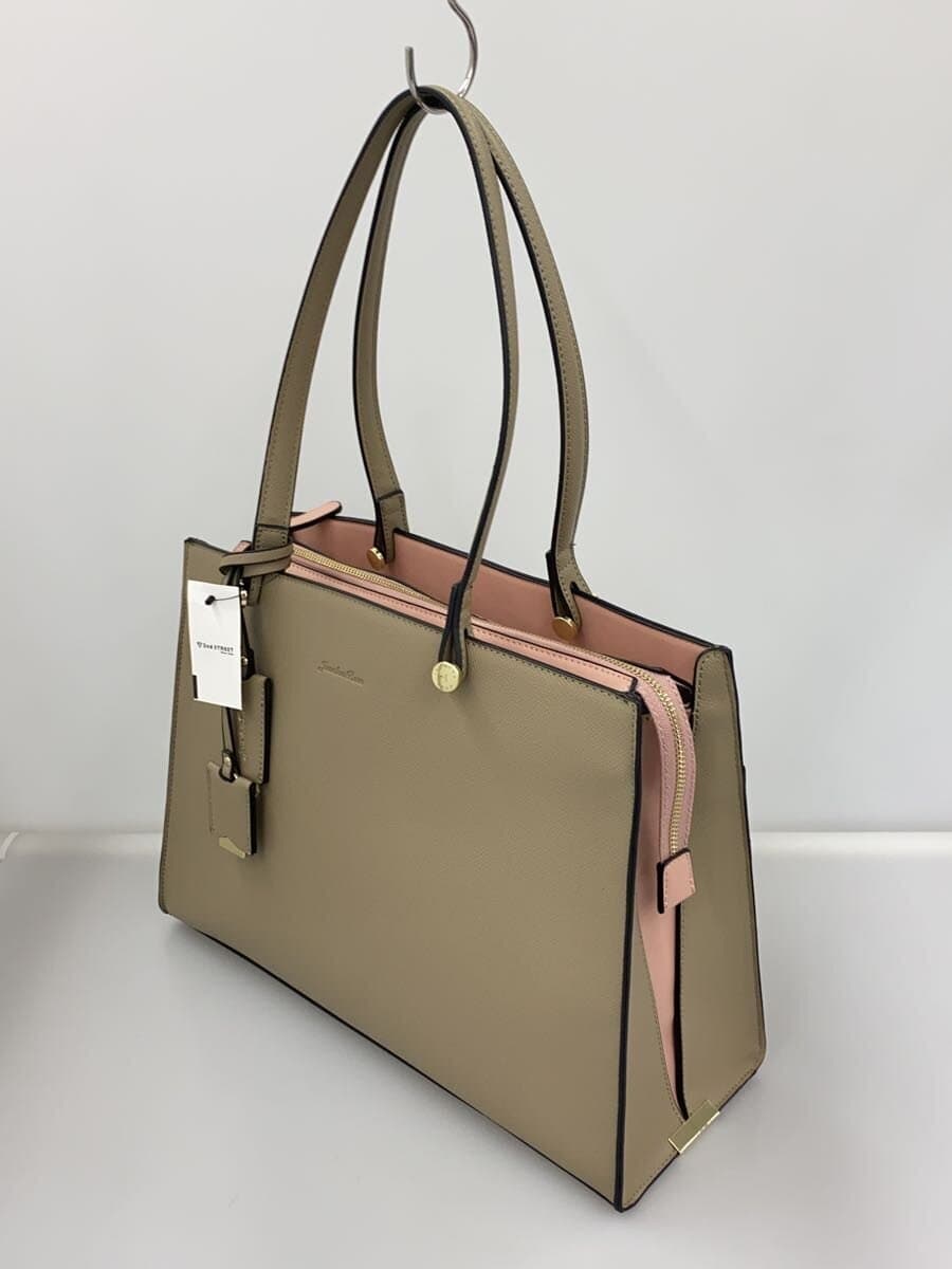 Jewelna Rose Handbag Leather BEG 2