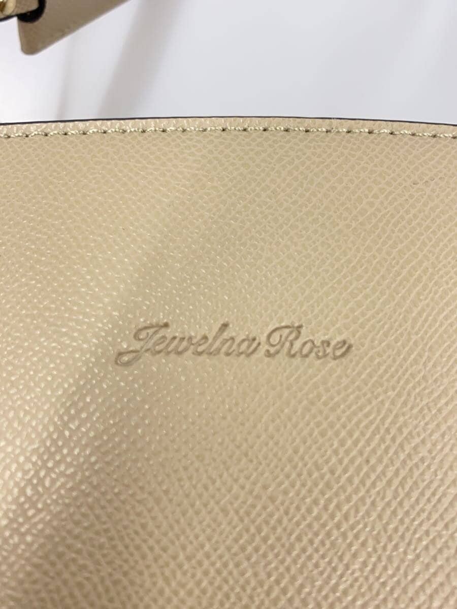 Jewelna Rose Handbag Leather BEG 5