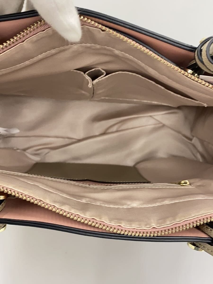 Jewelna Rose Handbag Leather BEG 6