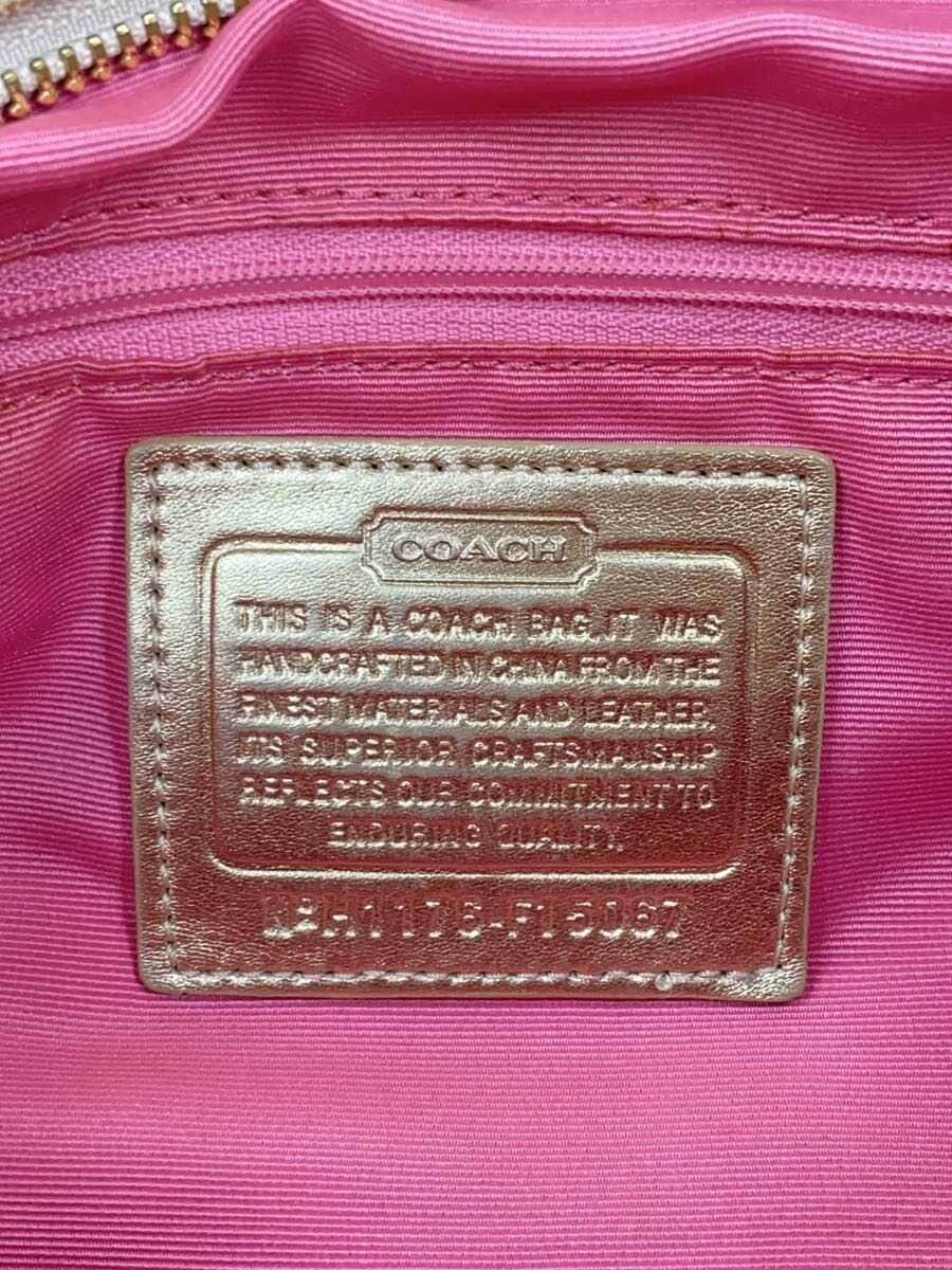 COACH Shoulder Bag BEG All Over Pattern F15067 5