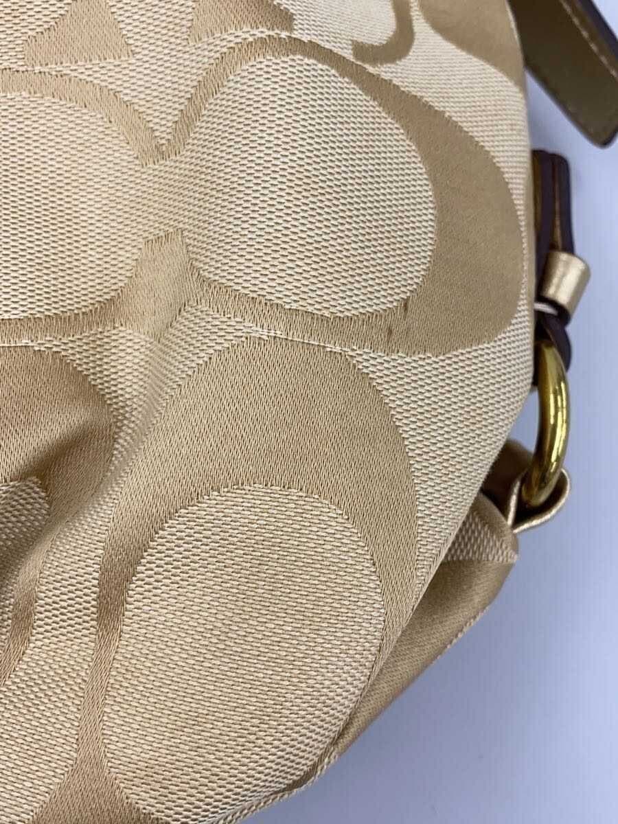 COACH Shoulder Bag BEG All Over Pattern F15067 8