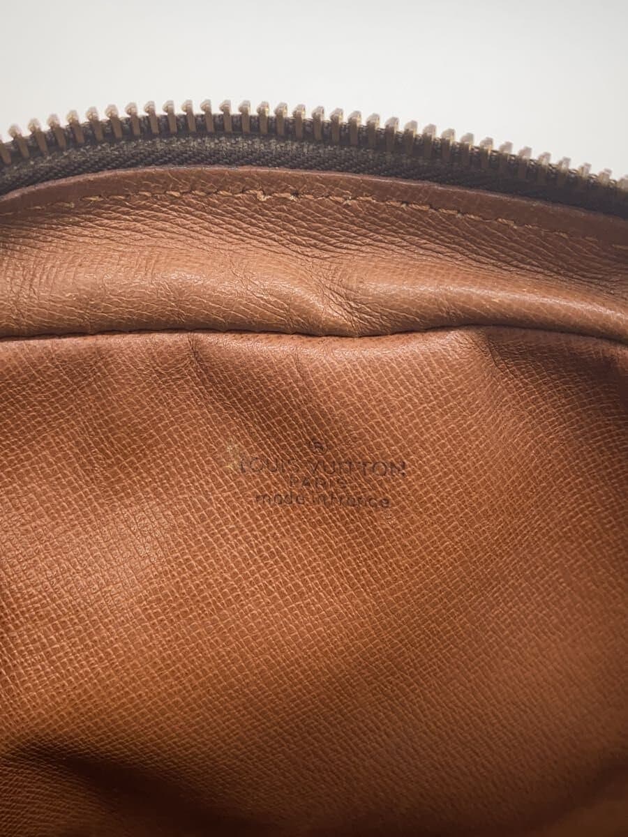 LOUIS VUITTON Pouch Leather BRW All Over Pattern 5