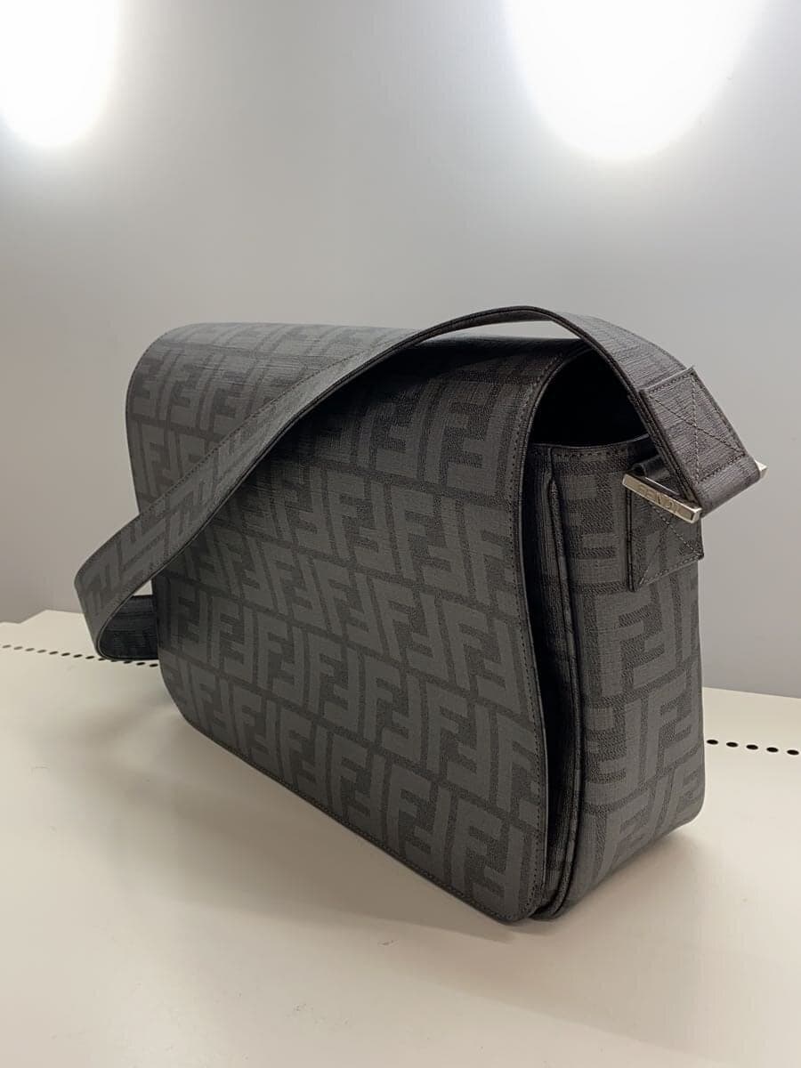 FENDI Shoulder Bag GRY All Over Pattern 7VA258-UZD 2