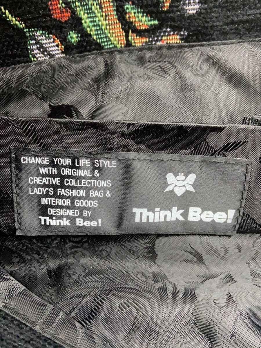 Think Bee!Handbag BLK Floral 5