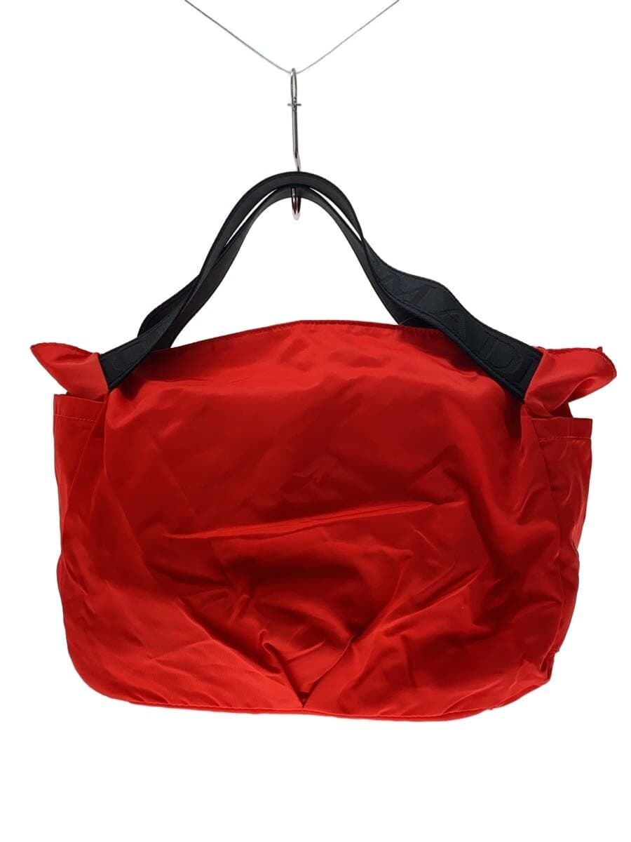 NOMADIS Handbag RED Solid Hand-held