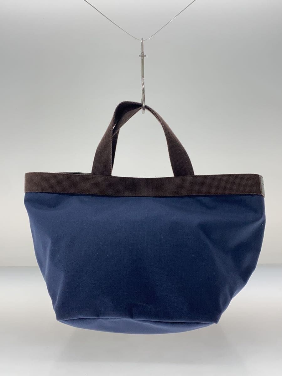 Herve Chapelier Tote Bag NVY Solid 704c Square Tote M Hand-held 3