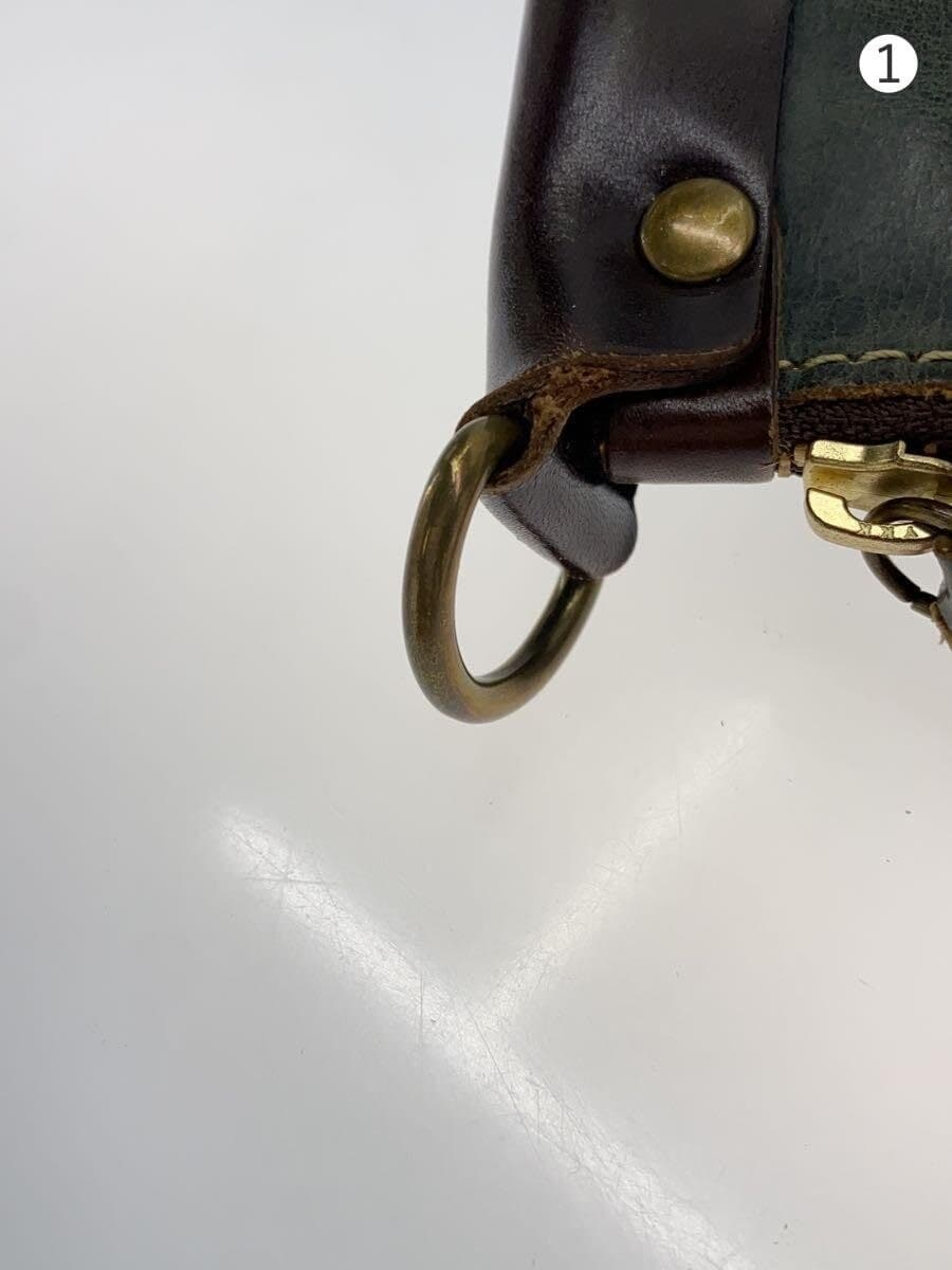 Ain Soph Handbag Leather GRN Solid 7