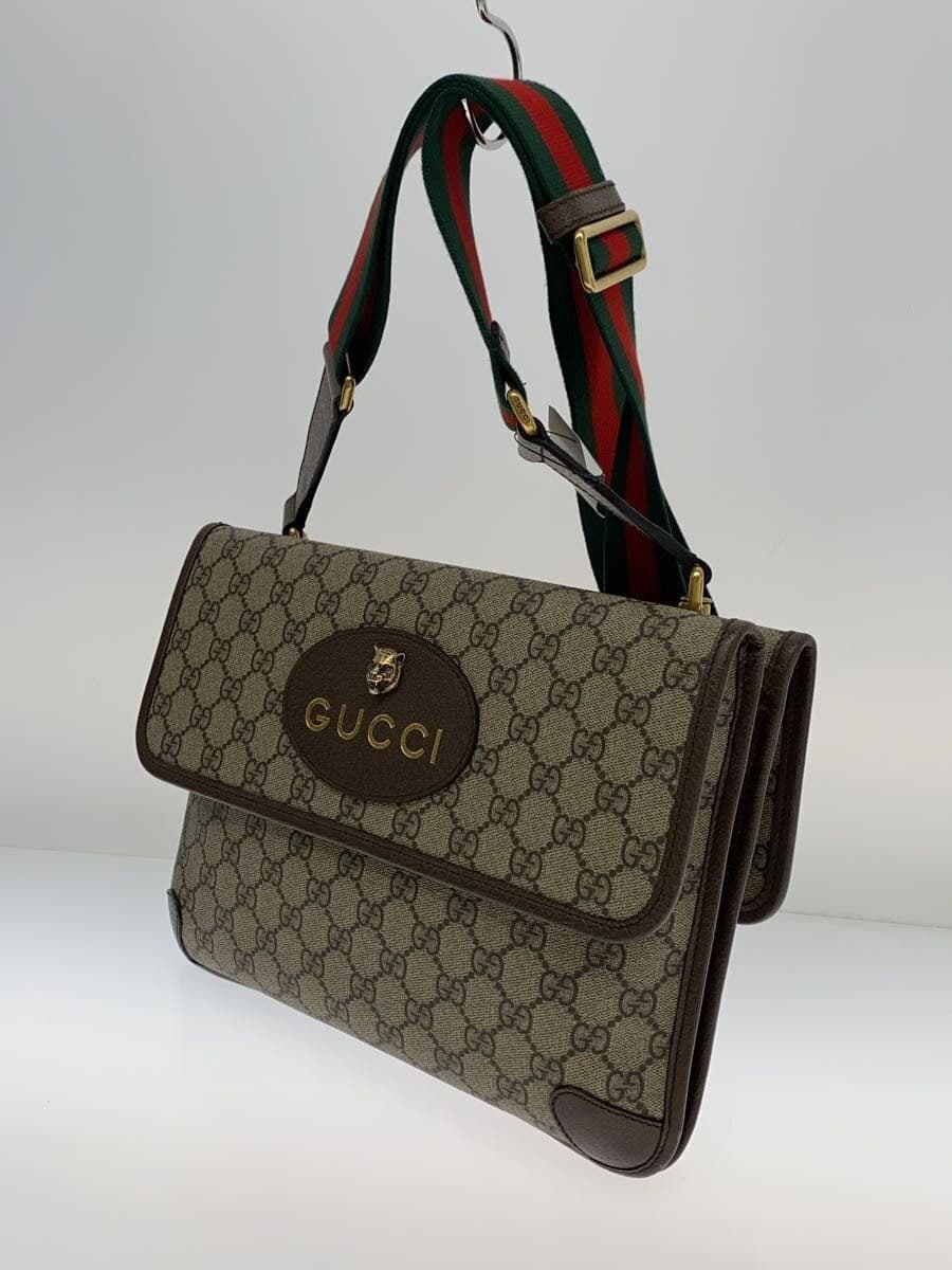 GUCCI Shoulder Bag_GG Supreme Leather BEG 495654 9C2VT 8745 Chérie Line 495654 2