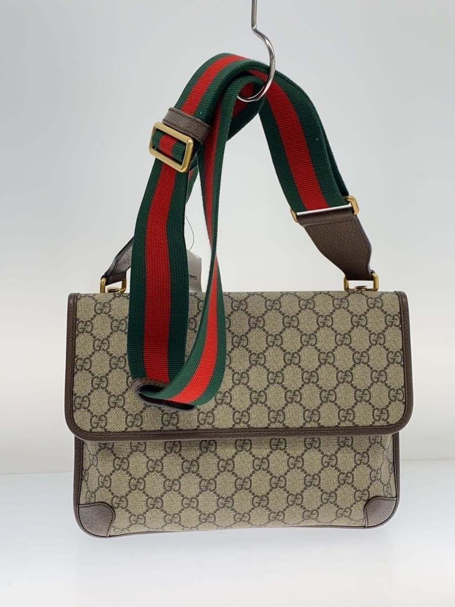 GUCCI Shoulder Bag_GG Supreme Leather BEG 495654 9C2VT 8745 Chérie Line 495654 3