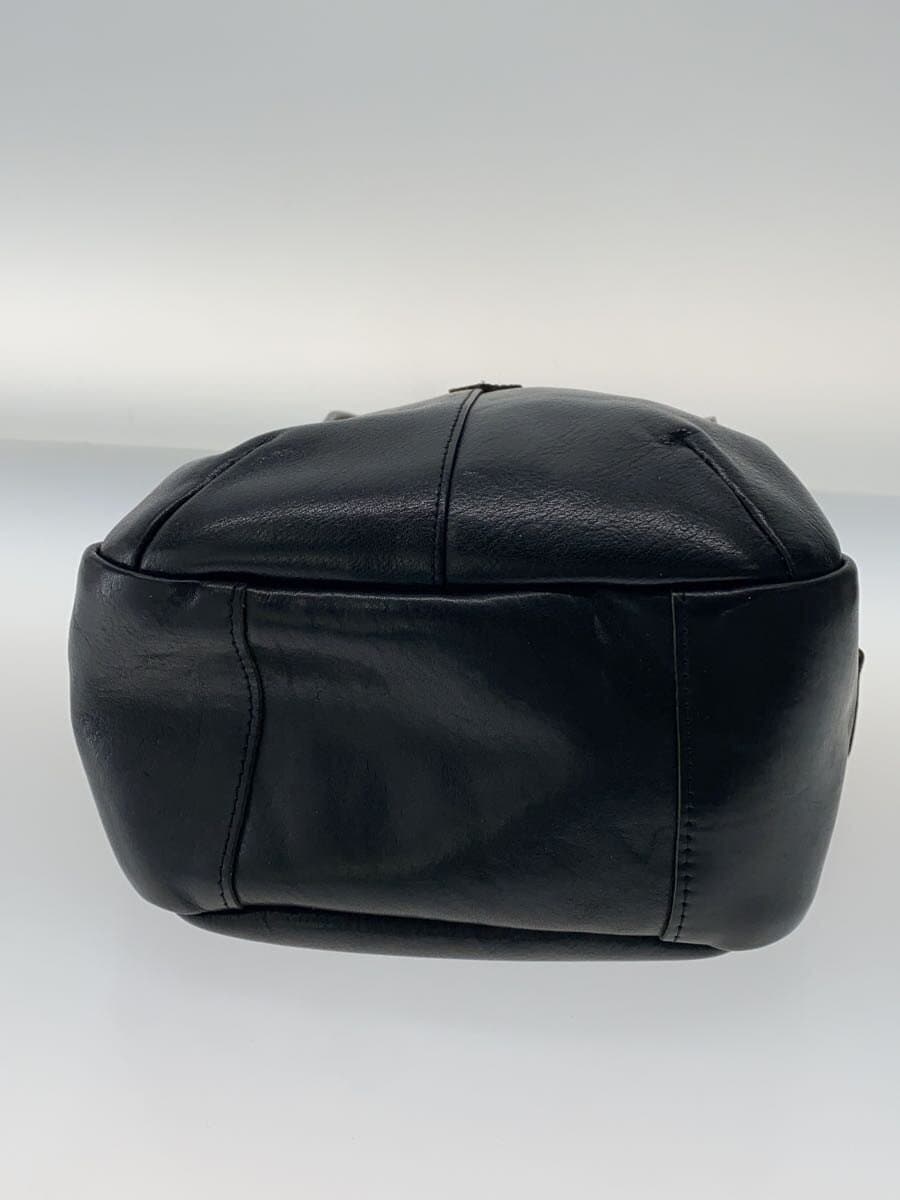 CLEDRAN Handbag Leather BLK Solid 4