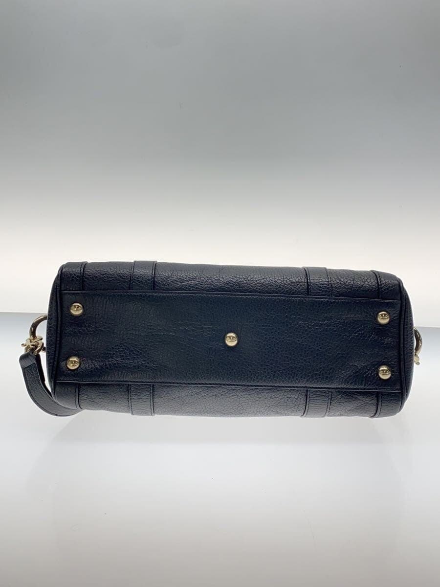 GUCCI handbag leather black plain 336665 467891 shoulder 2-way 4