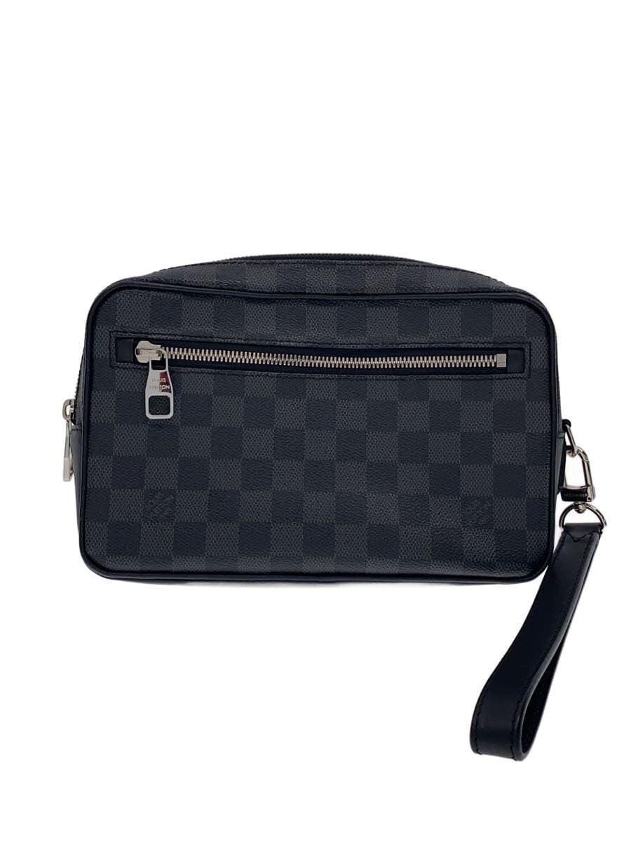 LOUIS VUITTON Pochette Casai_Damier Graphite PVC BLK Check N41664 Secondary Bag