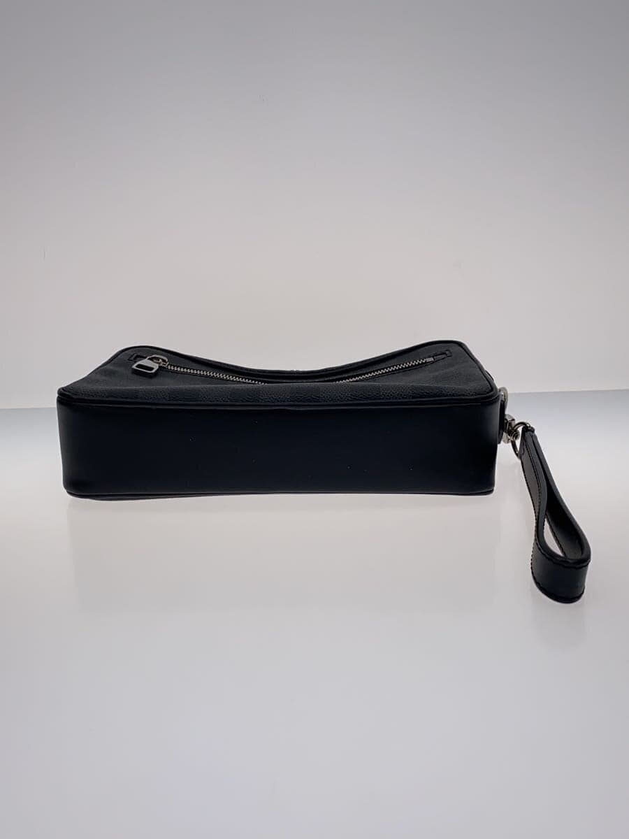 LOUIS VUITTON Pochette Casai_Damier Graphite PVC BLK Check N41664 Secondary Bag 4