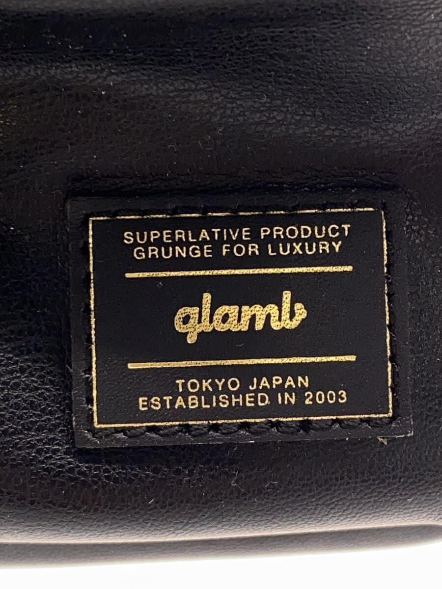 glamb Shoulder Bag Leather BLK Leather Drawstring Bag Leather Drawstring 5