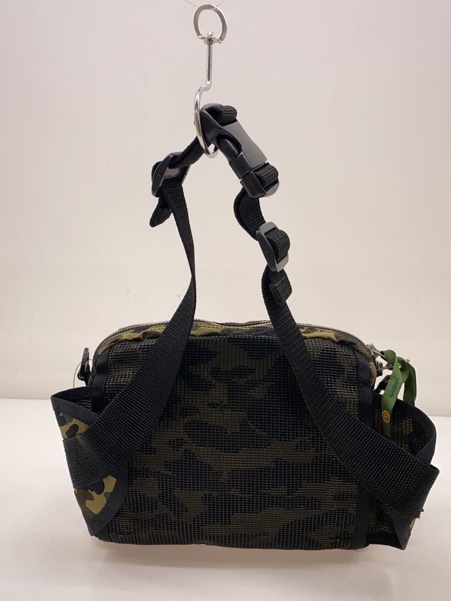 A BATHING APE Waist Bag Nylon KHK 3