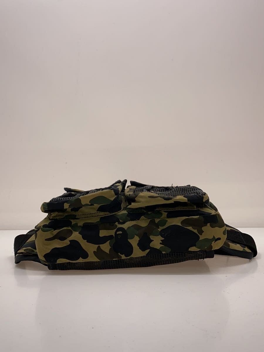A BATHING APE Waist Bag Nylon KHK 4