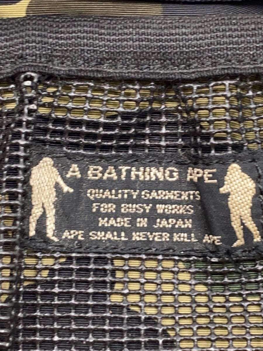 A BATHING APE Waist Bag Nylon KHK 5